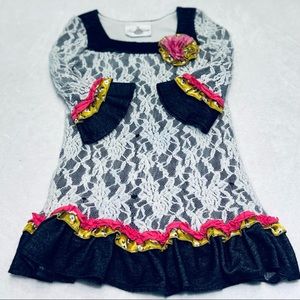 Free w/ bundle! Rare Editions lace overlay dress